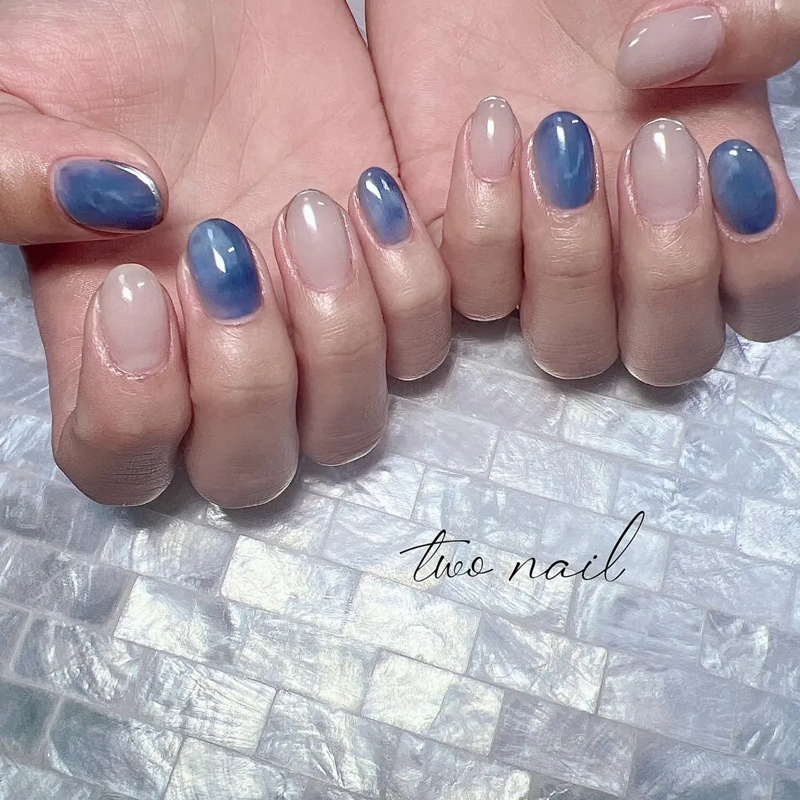 ネイル アートネイル フットネイル ハート ニュアンスネイル オフィスネイル ハンドネイル two nailのネイルデザイン
