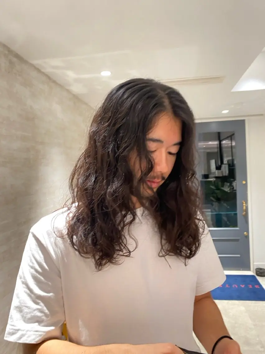 ミディアム パーマ ミディアムパーマ パーマ 🫧Miyu カットモデル募集🫧のヘアスタイル
