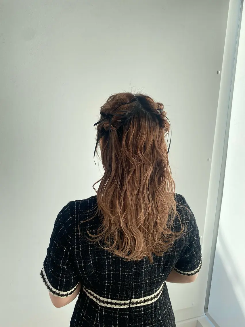 ヘアアレンジ ヘアセット 伊藤 歩のヘアスタイル