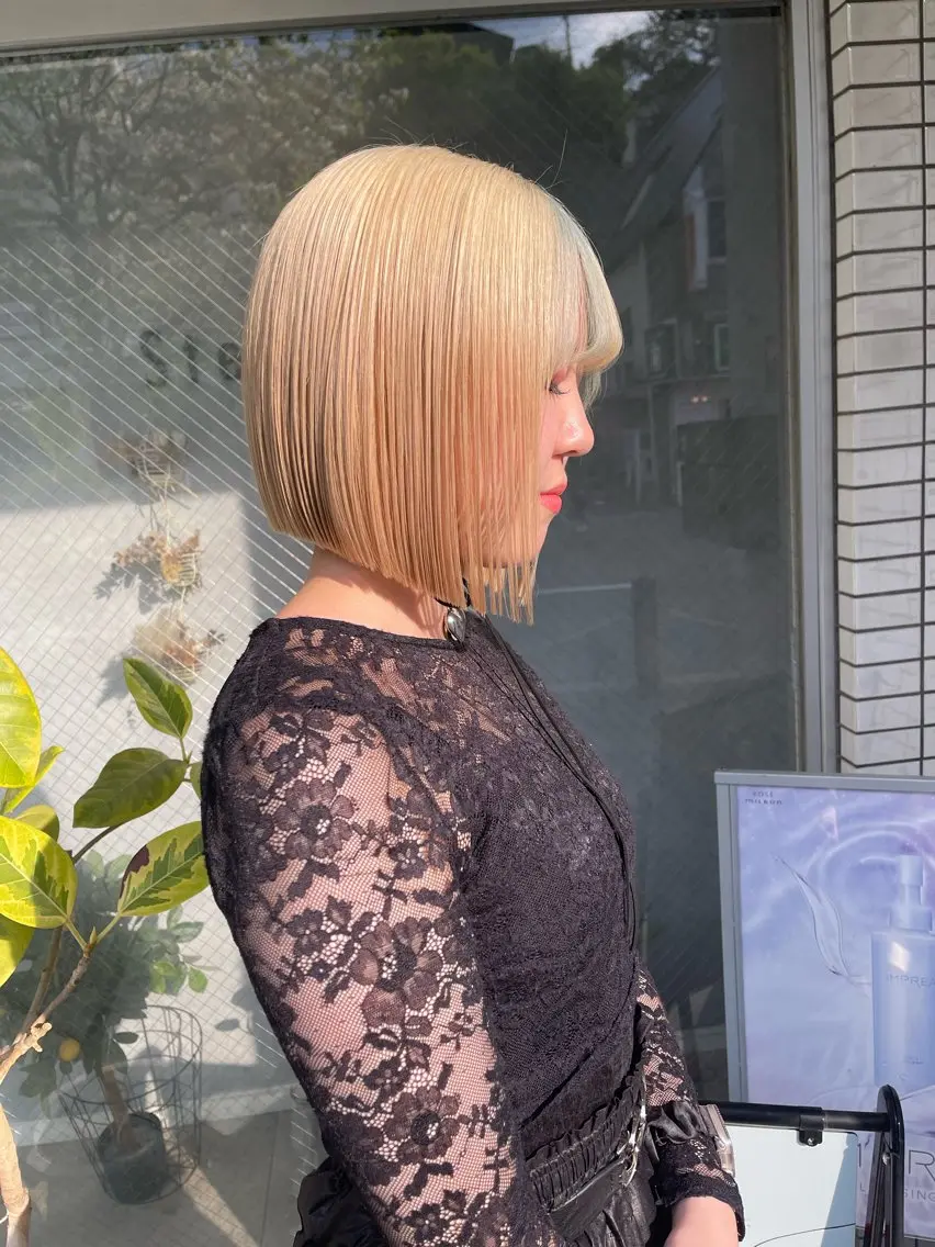 ショート カット ヘアカラー アートディレクター ワダヒサノリのヘアスタイル