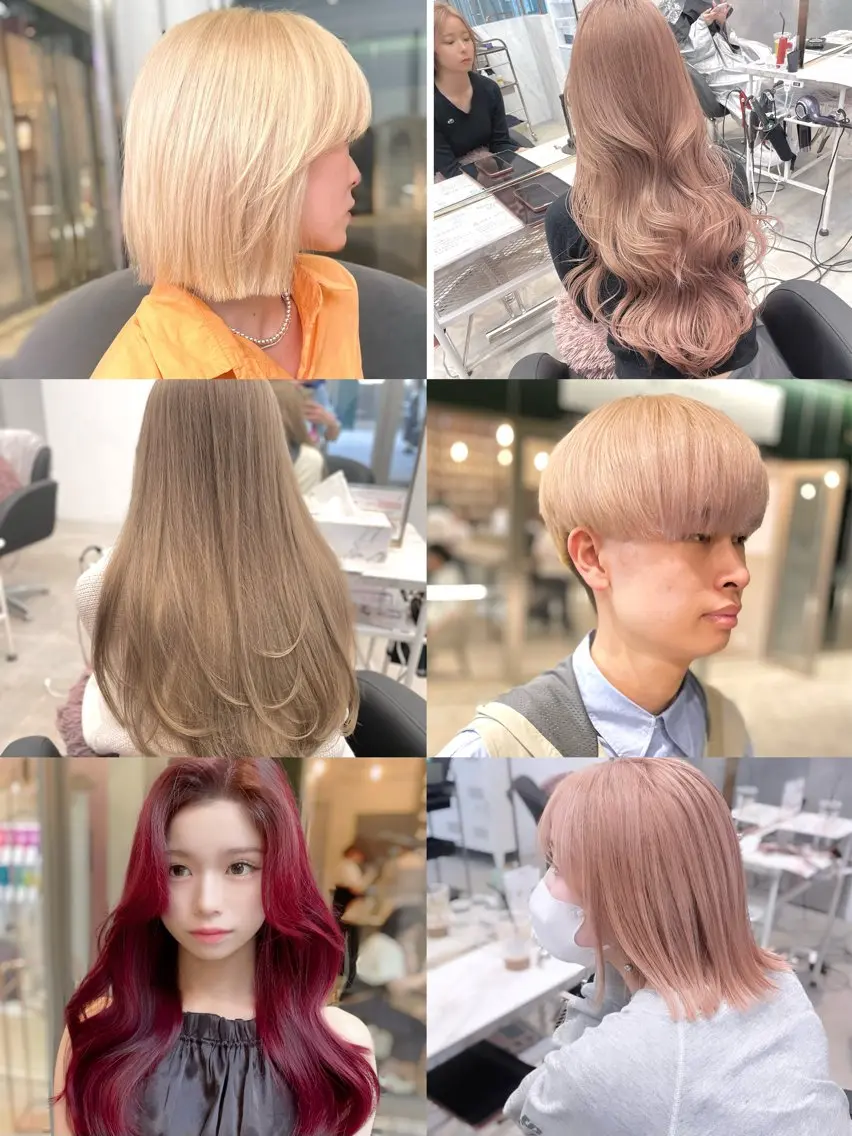 💎人気No.1💎カット+ブリーチ+トリートメントの写真