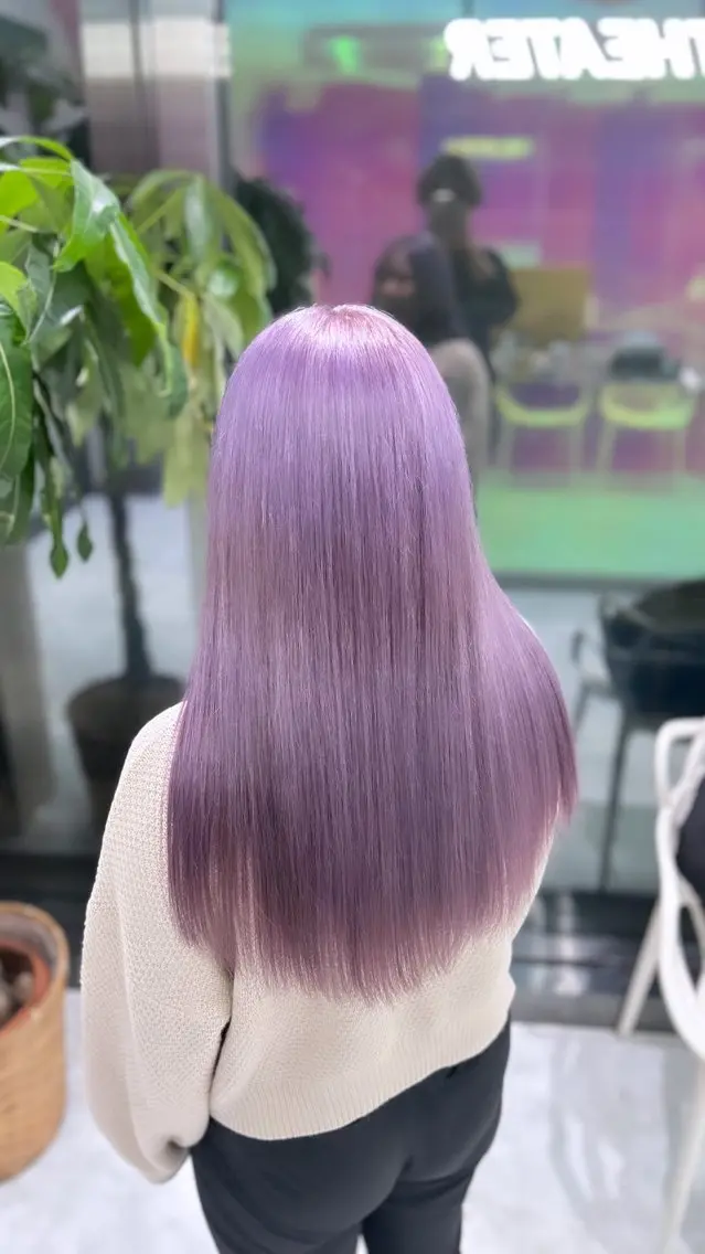 ロング ヘアカラー トリートメント ‎🤍札幌ハイトーン 🤍シンゴのヘアスタイル