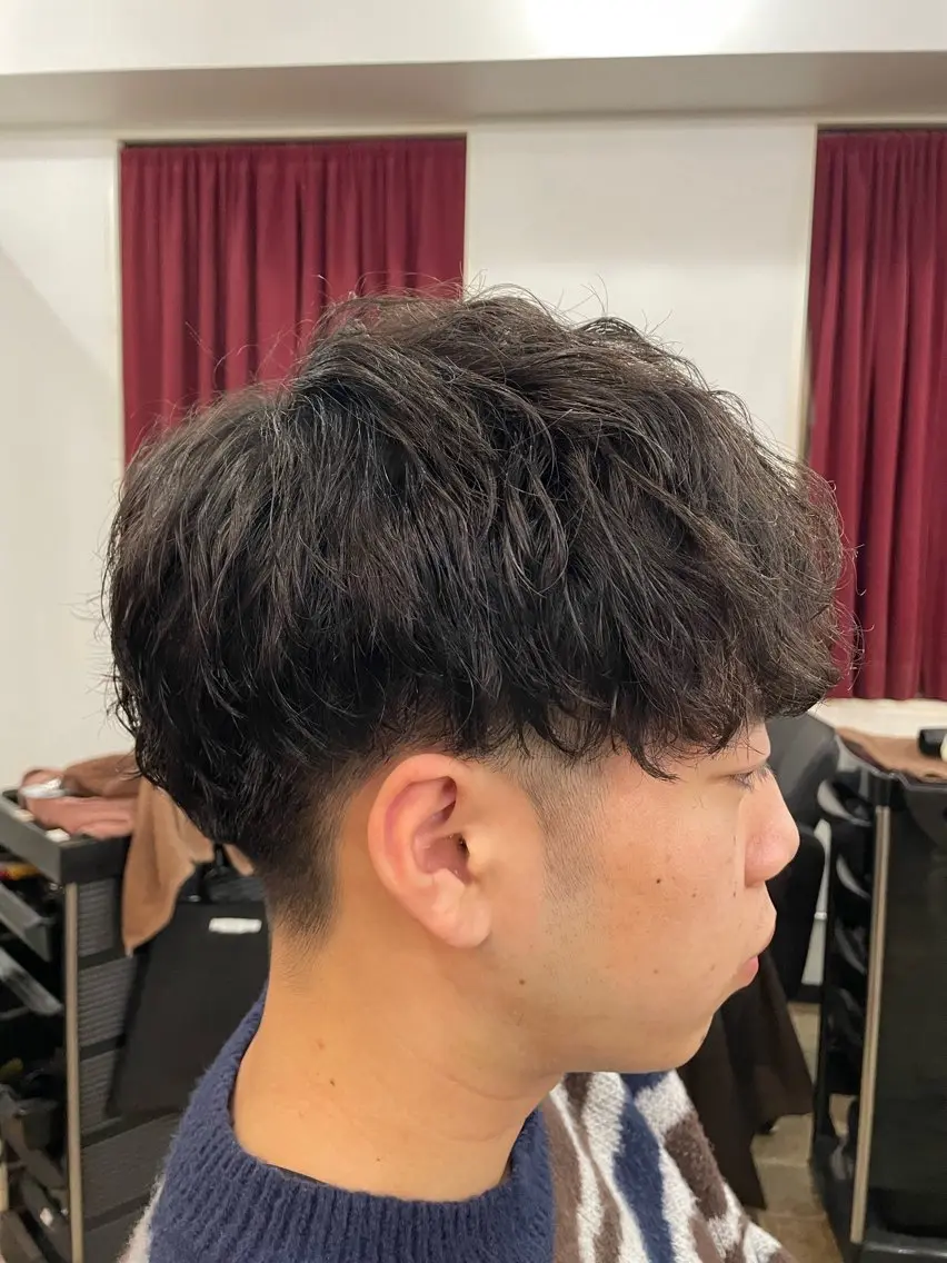 メンズカット＋シャンプーの写真