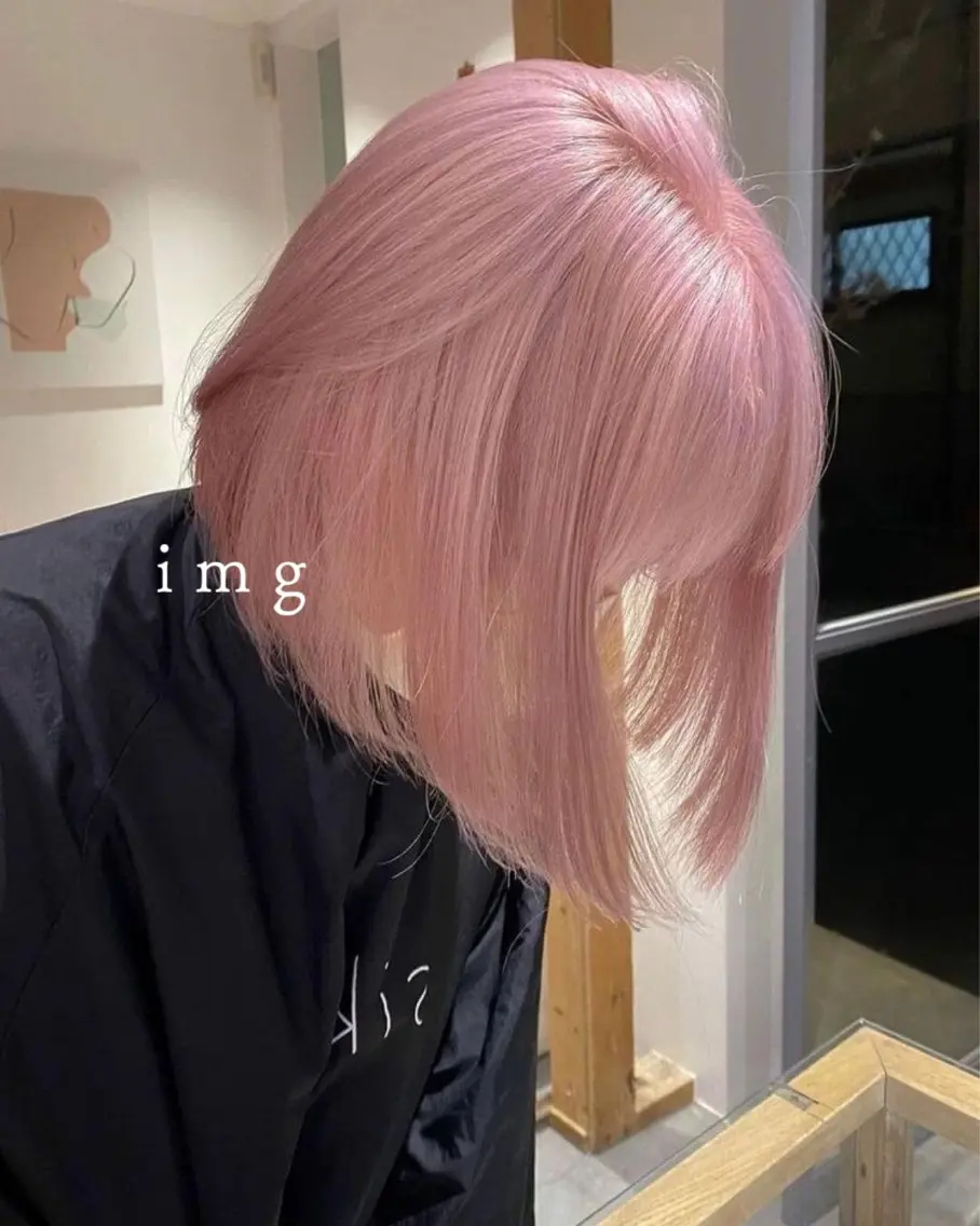 ショート カラー ヘアセット🎀パーマ Tsubasaのヘアスタイル