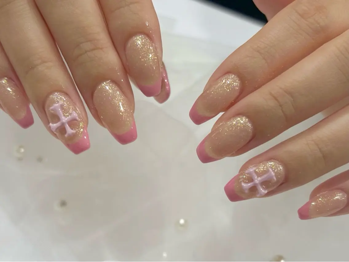 ネイル フレンチネイル 🧡Shine船橋 鳴海🧡のネイルデザイン
