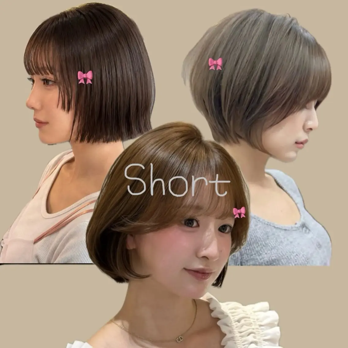 ショート 小宮山 桃加のヘアスタイル