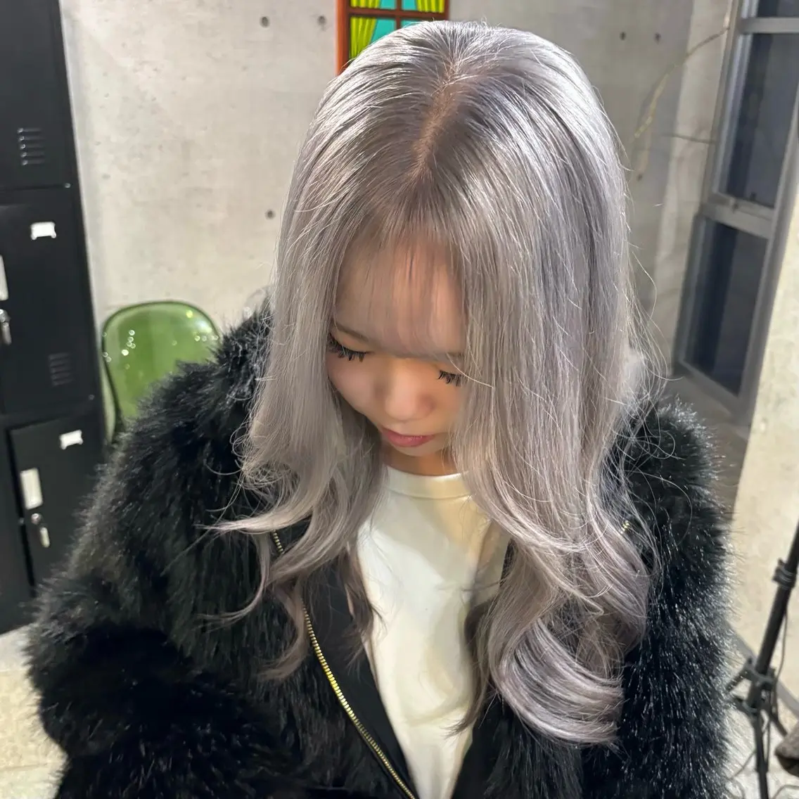 ダブルブリーチカラーの写真