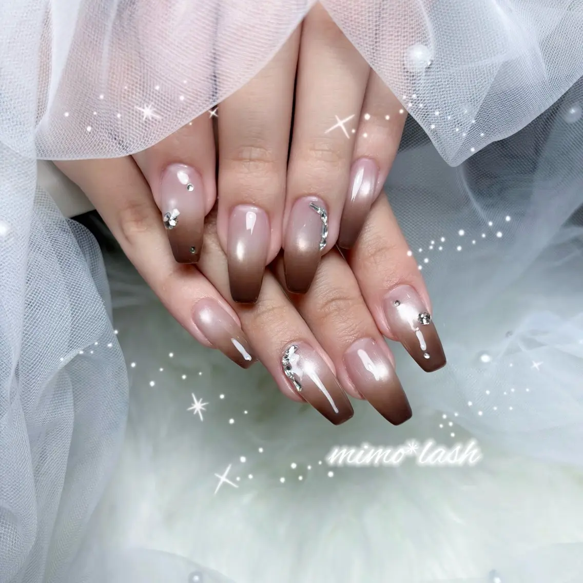 ネイル ハンドネイル mimo*lash 🍒sakura🍒のマツエク・マツパデザイン