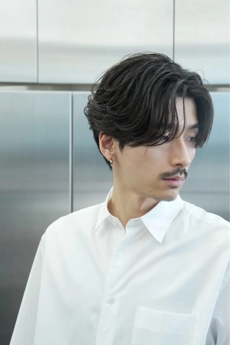 パーマ メンズ メンズパーマ カット パーマ fifth 高浜　和翔のヘアスタイル