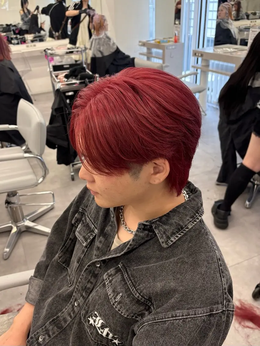 カラー メンズ カット ヘアカラー 🍀透明感ナチュラル カラー🍀じゅんのヘアスタイル