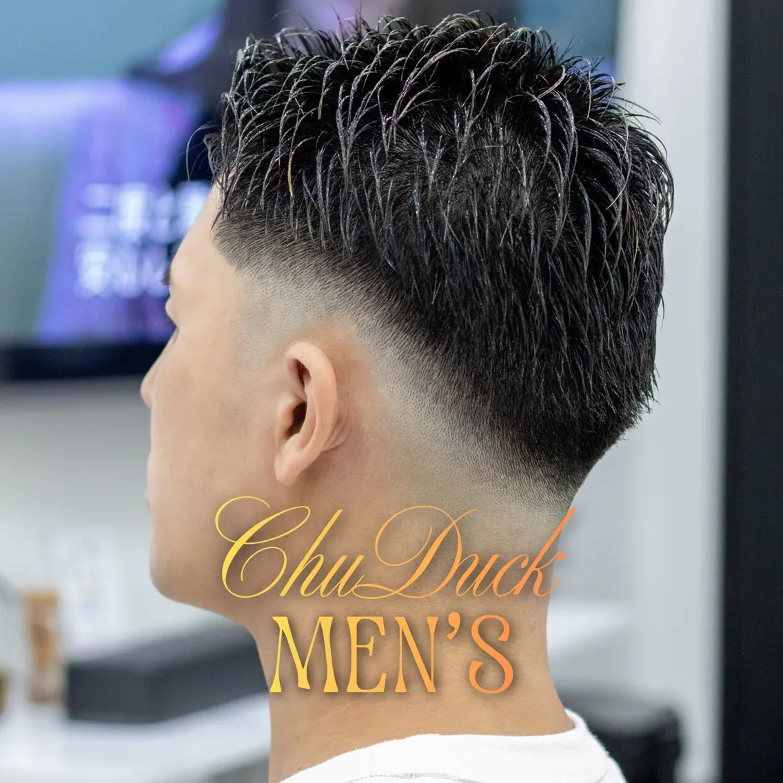 ショート メンズ フェードカット カット フェード×メンズ カット|SHOTAのヘアスタイル