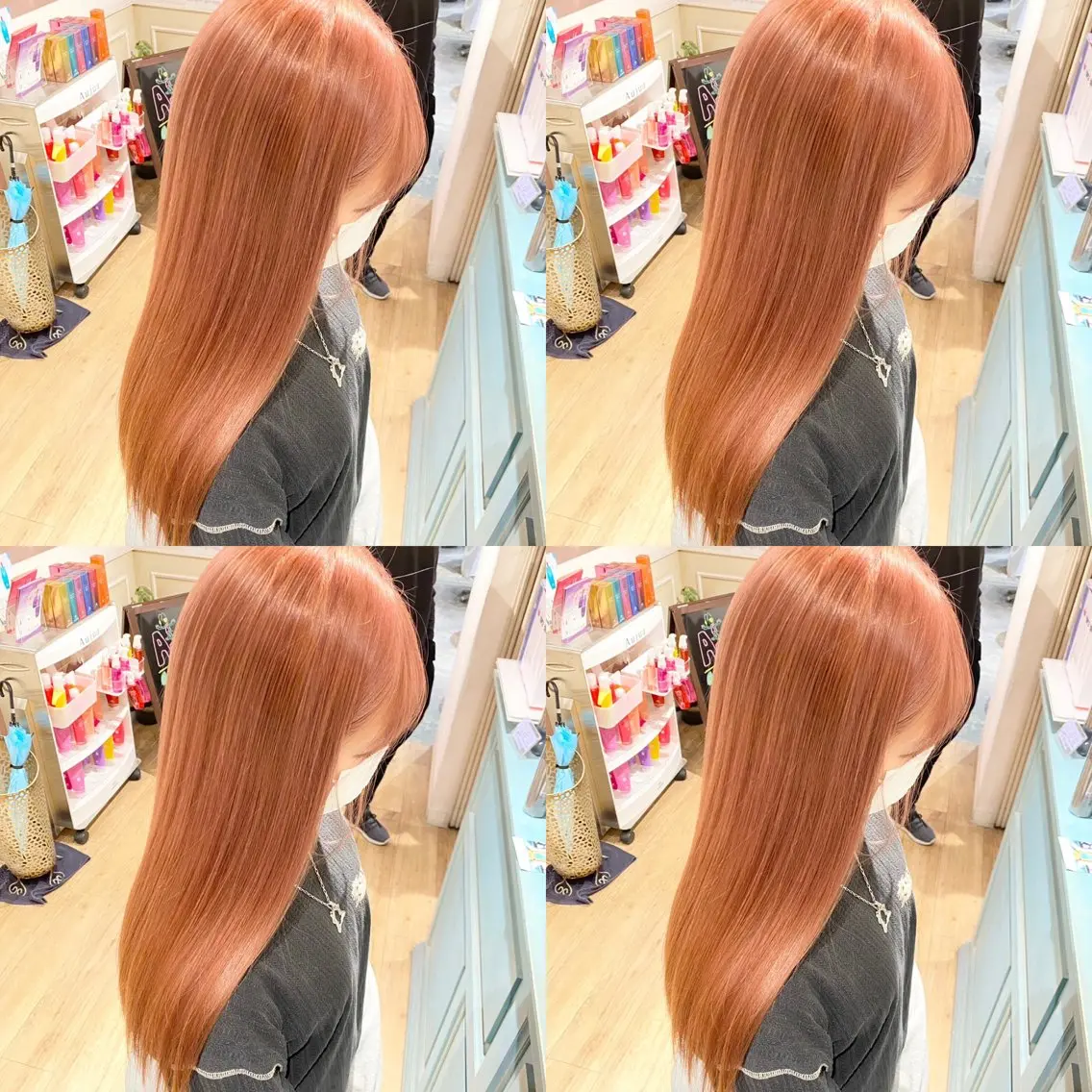 ロング カラー レイヤーカット/ 縮毛矯正🇰🇷早坂のヘアスタイル