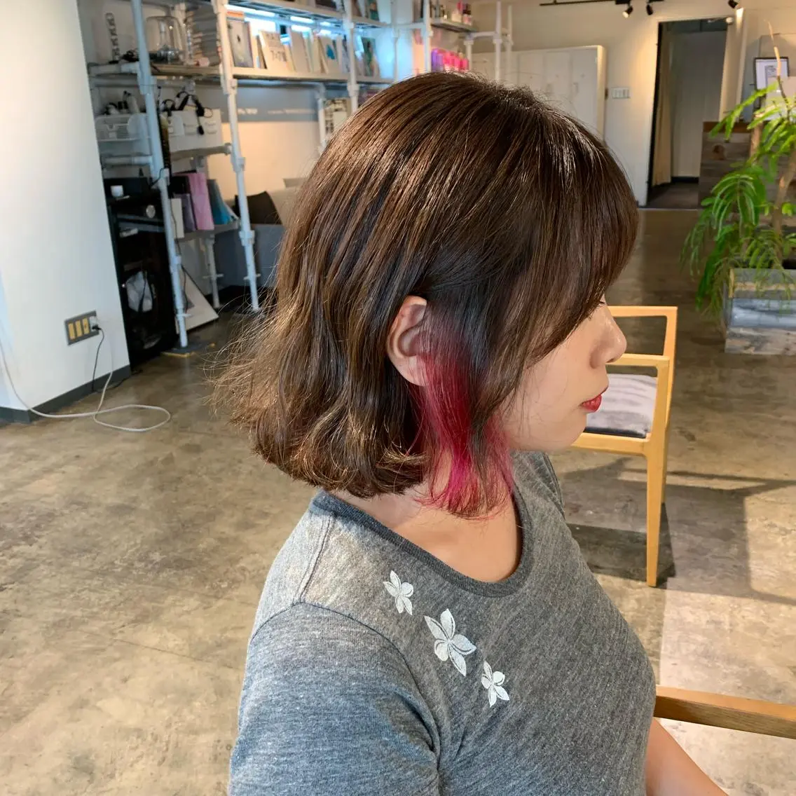 ミディアム カラー 🌈ディレクター🌈 徳松優希のヘアスタイル