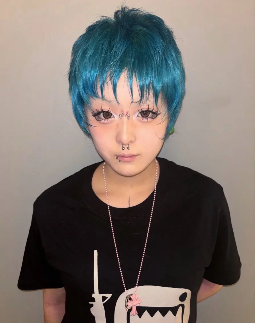カラー ヘアカラー HACO+ MOE/モエのヘアスタイル
