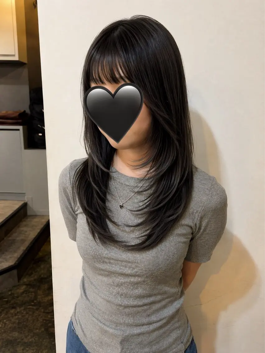 ロング カラー カット ヘアカラー トリートメント 🌛ダブルカラー 🌜SAYAKAのヘアスタイル