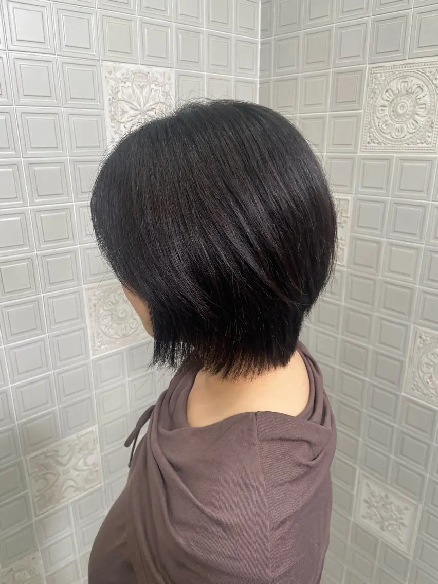 ショート ヘンリエッタ自由ヶ丘 けんとのヘアスタイル