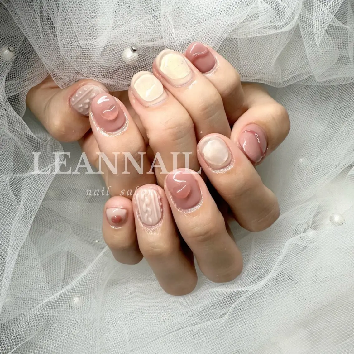 ネイル ハンドネイル Lean Nail ayuのネイルデザイン