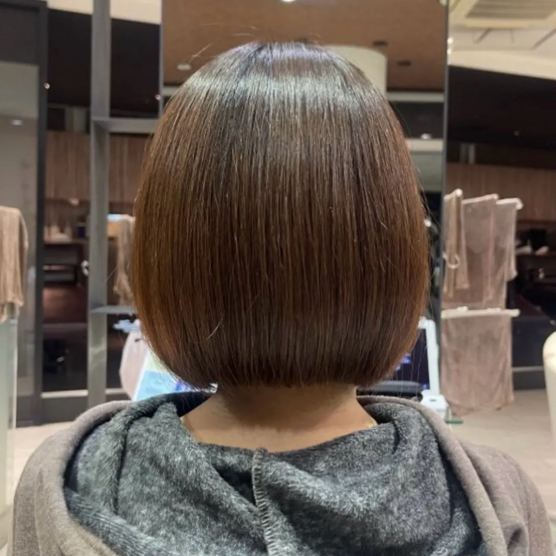 ショート 園田 萌華のヘアスタイル