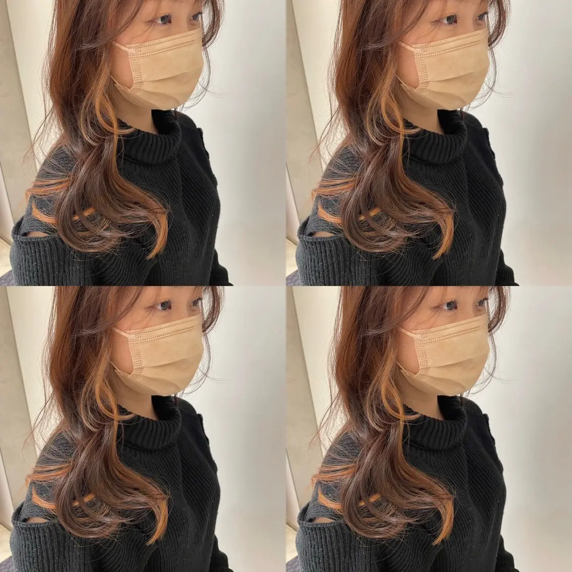 パーマ カット パーマ 韓国っぽ水光肌カラー マンツーマン🫧なおのヘアスタイル
