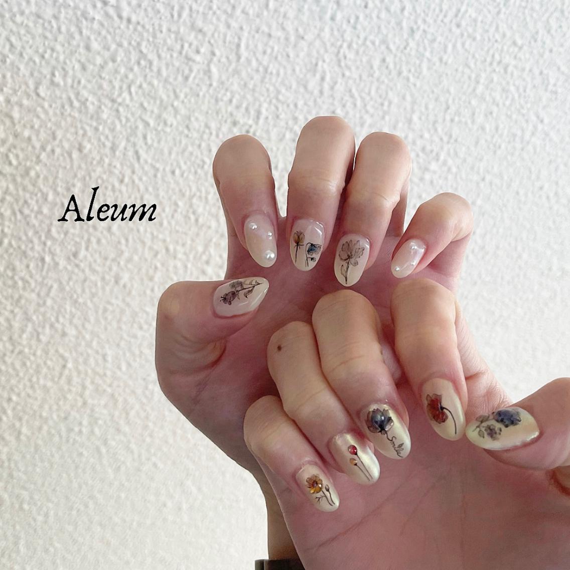 ネイル ハンドネイル Nail Salon Aleumのネイルデザイン