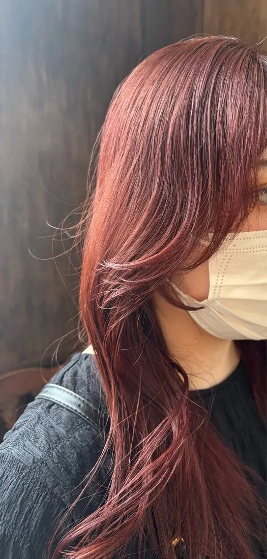 カラー ダブルカラー ヘアカラー ifh本店 塩原安美香のヘアスタイル