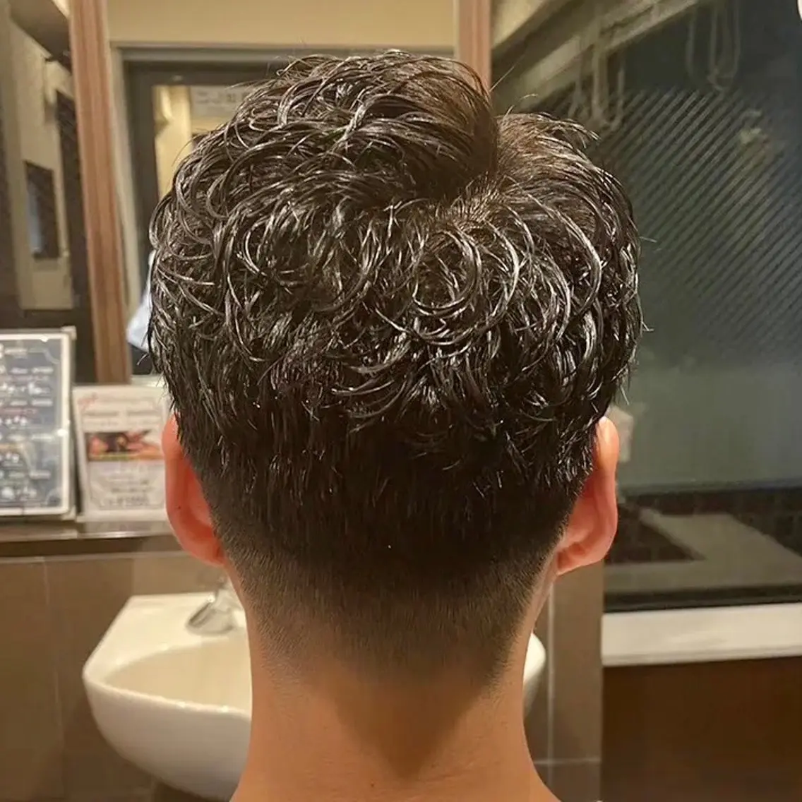 ショート パーマ 長谷川 真那のヘアスタイル