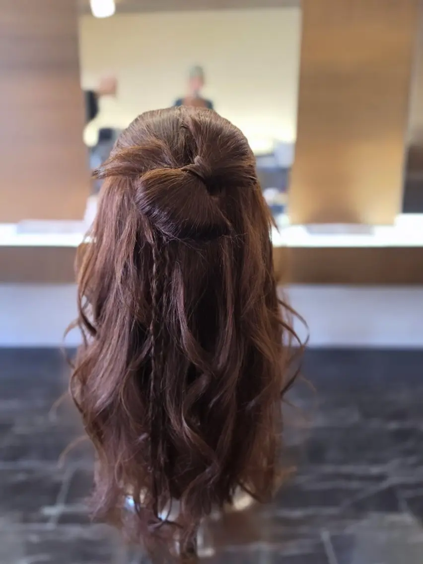 ロング ヘアアレンジ Log  nanaka🎀のヘアスタイル