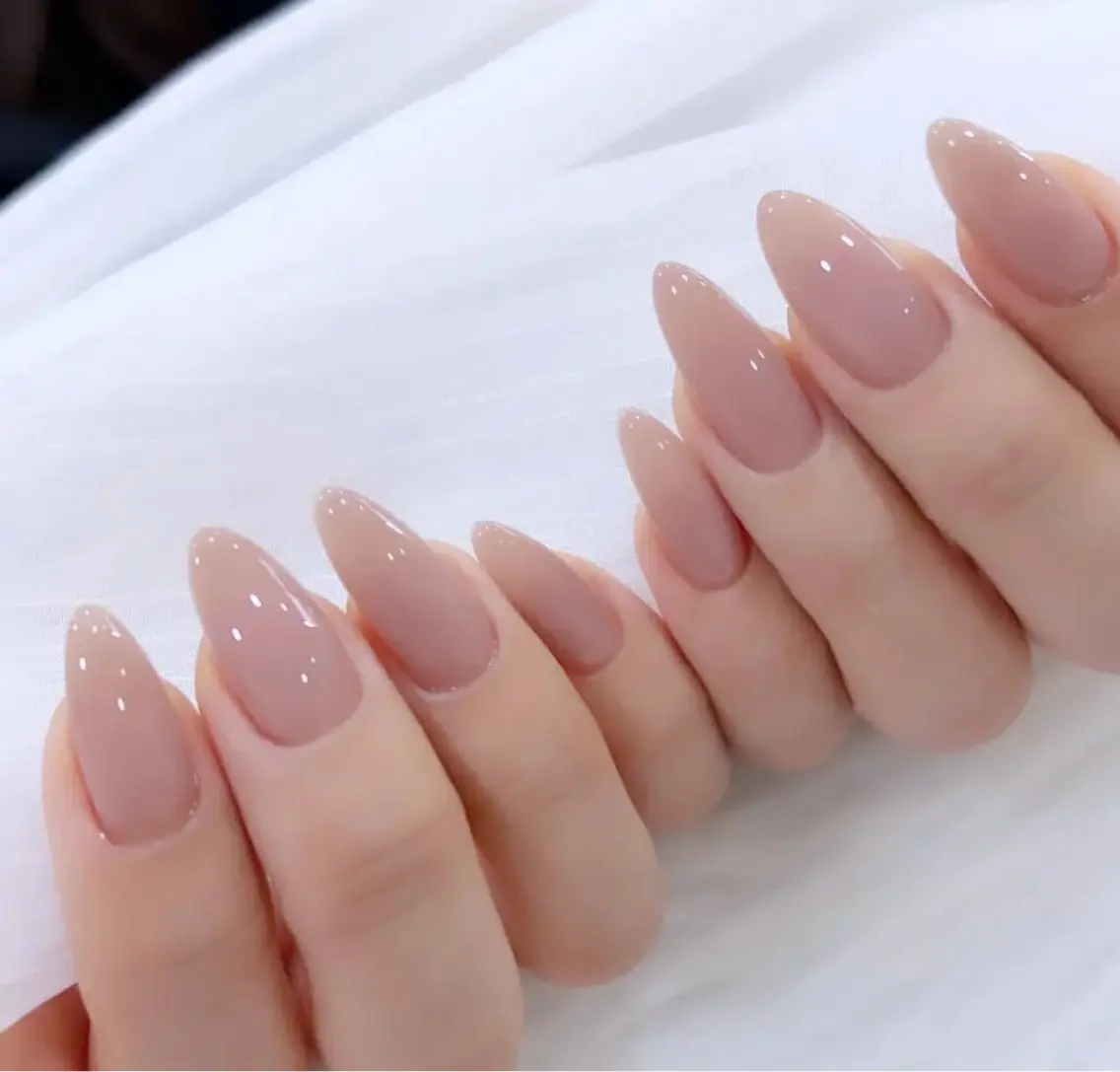 ネイル ハンドネイル 🎀PG🩵 ネイルサロンのネイルデザイン