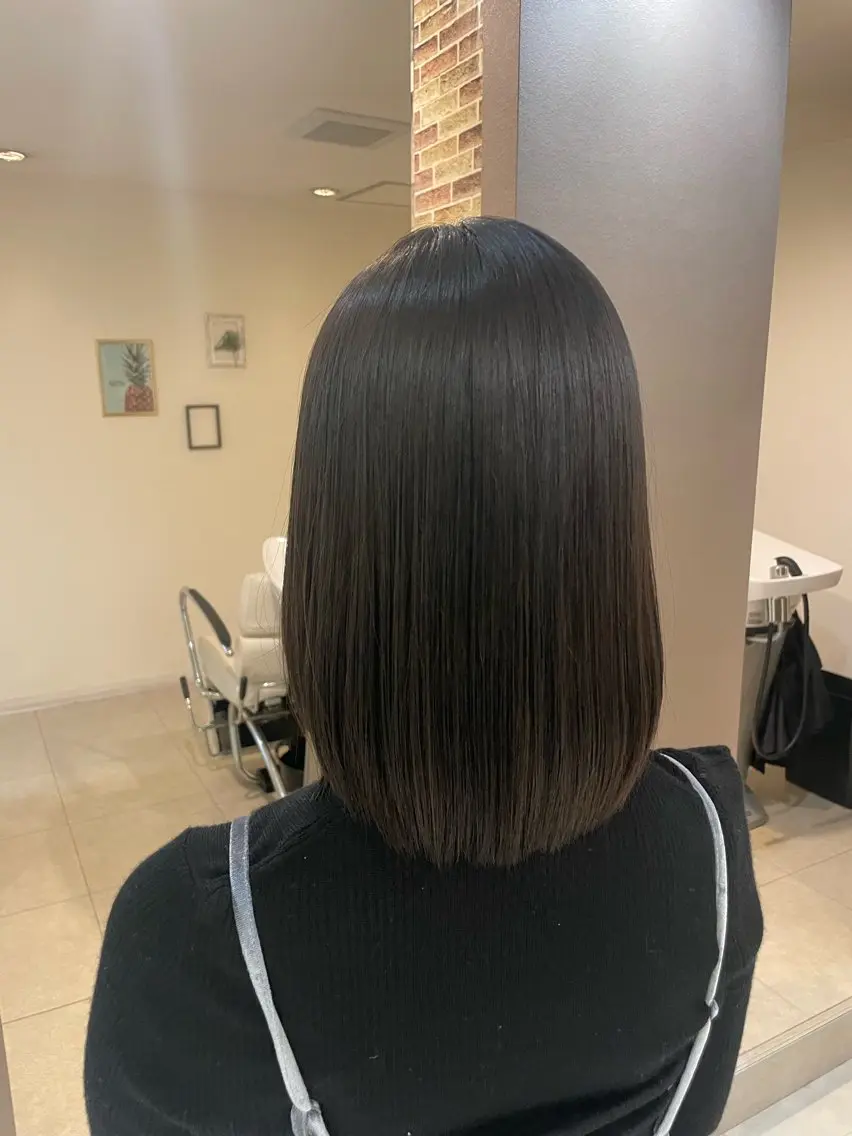 ミディアム KAI RIKAのヘアスタイル
