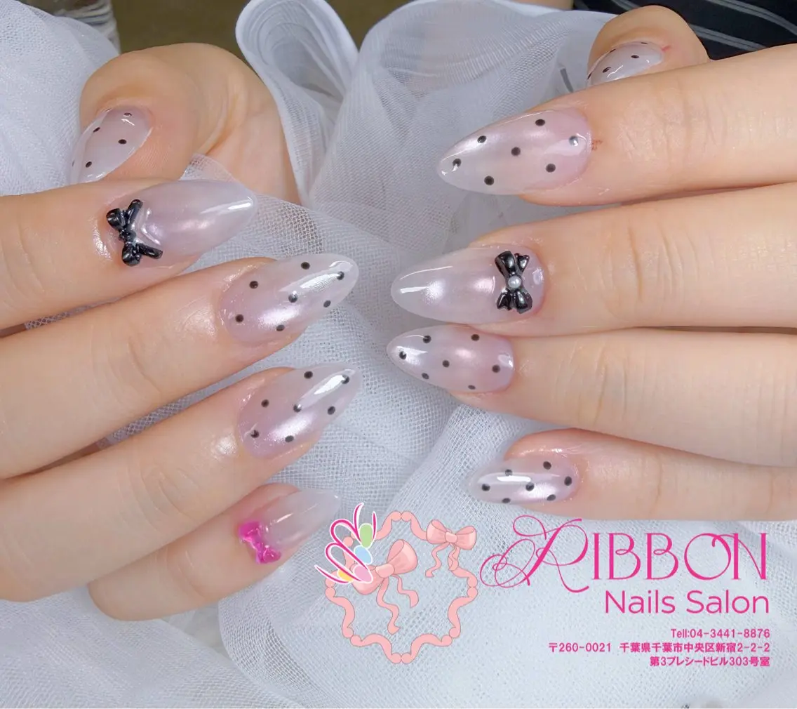 ネイル フットネイル フレンチネイル ジェルネイル マグネットネイル 持ち込み ハンドネイル Ribbonnail salonのネイルデザイン