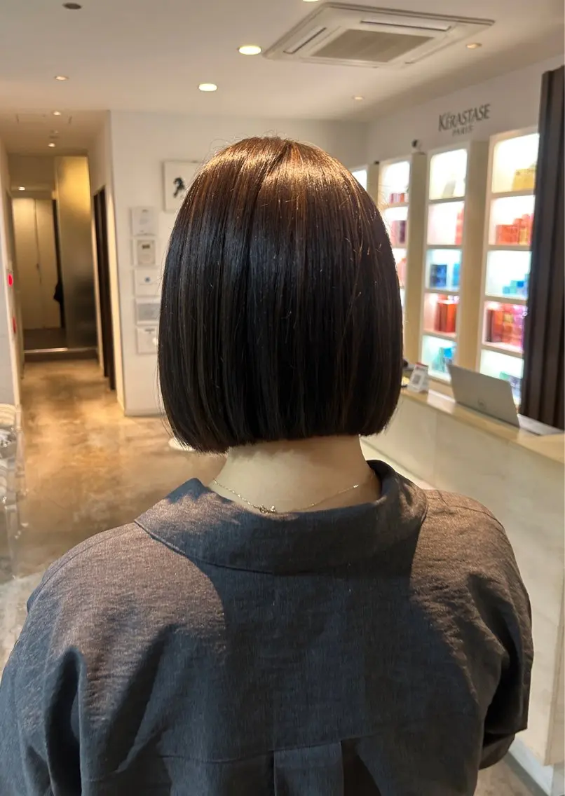 ボブカット ＋ Aujuaトリートメント🫧の写真