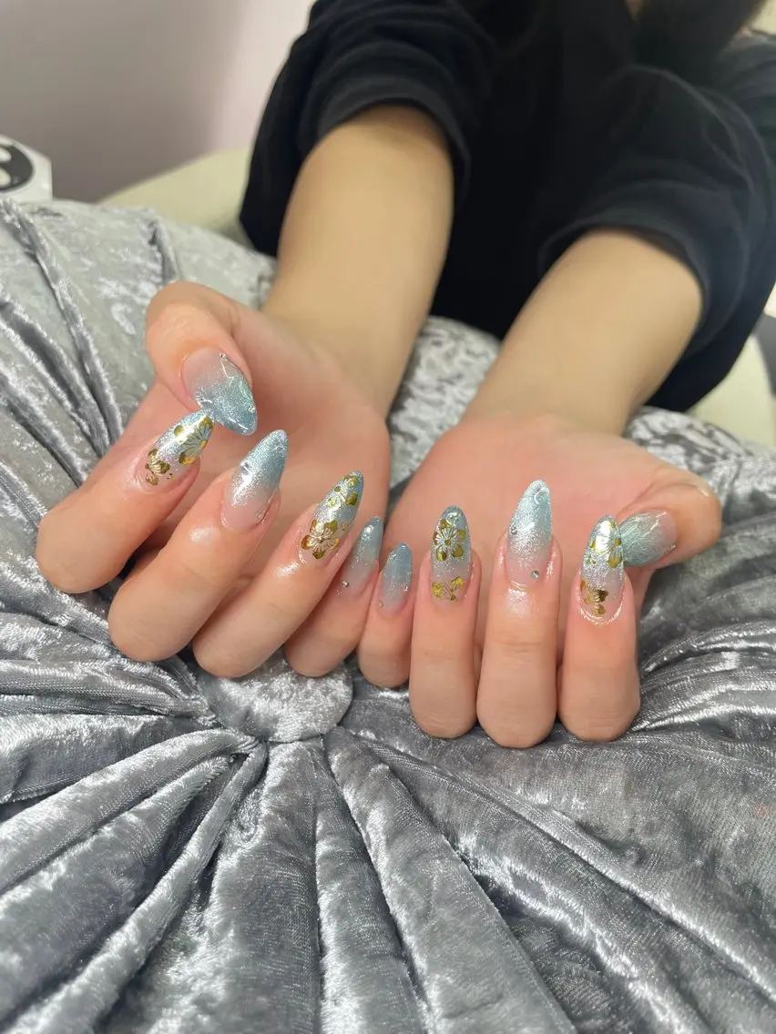ネイル ハンドネイル Mumu眉毛,ネイル モデル募集中🪄のネイルデザイン