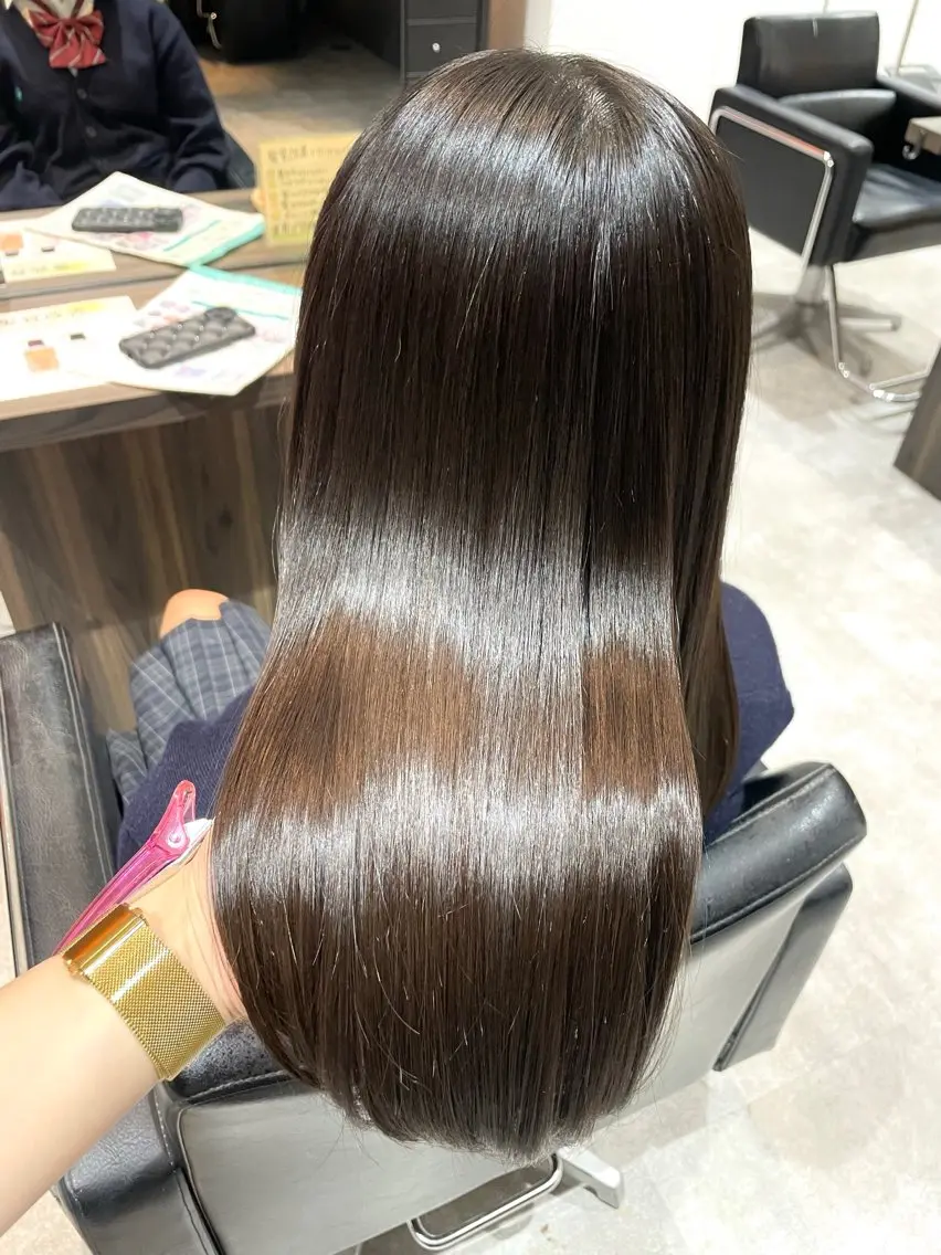 ロング トリートメント ヘッドスパ . NANAのヘアスタイル
