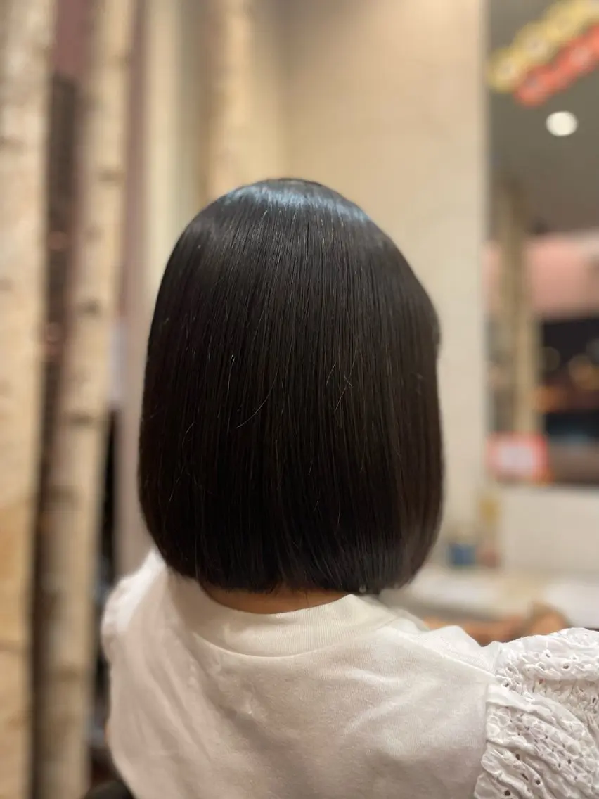 ミディアム ボブ 山本 将也のヘアスタイル