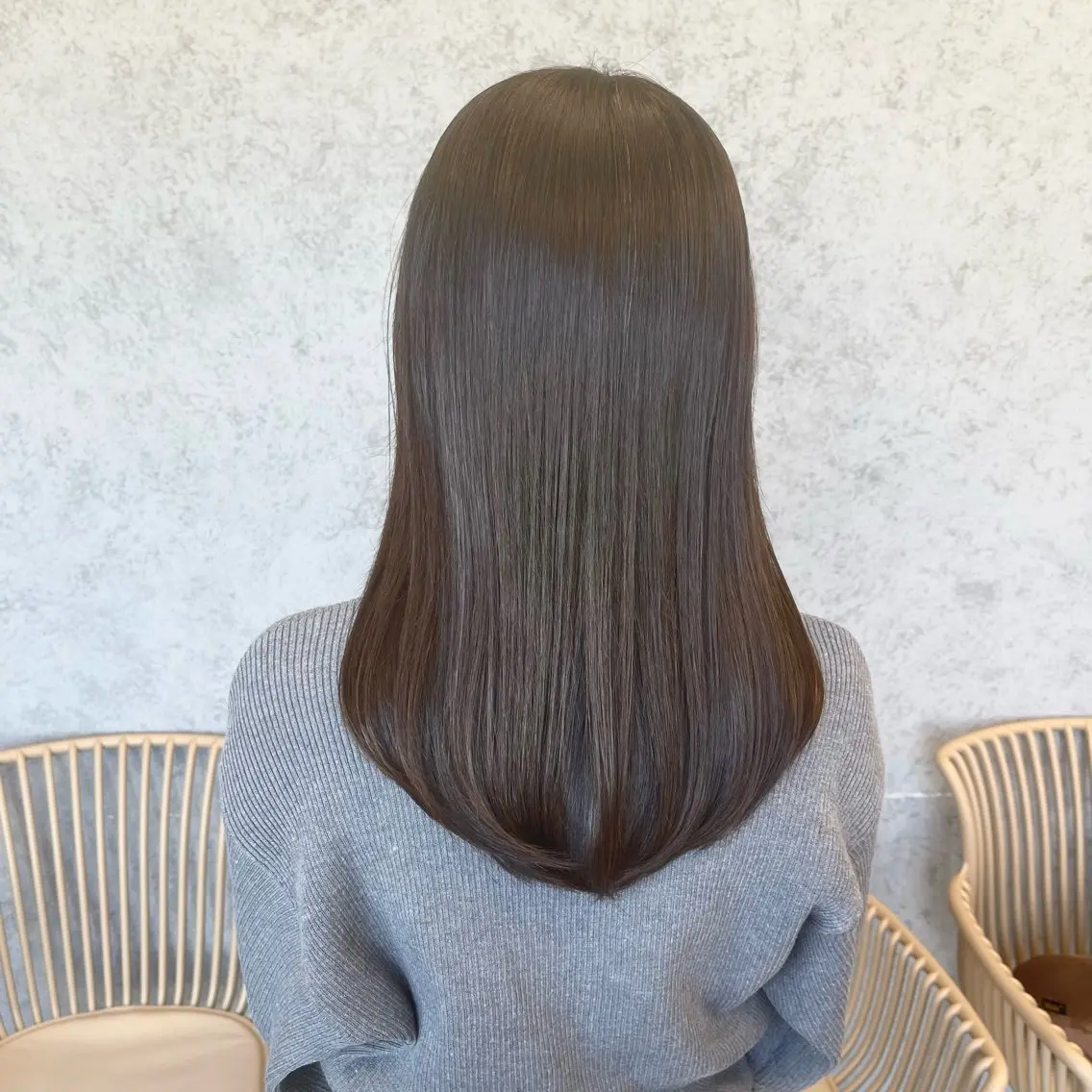 セミロング カット 縮毛矯正 ☔梅雨対策☔️縮毛 🌈kubo🌈のヘアスタイル