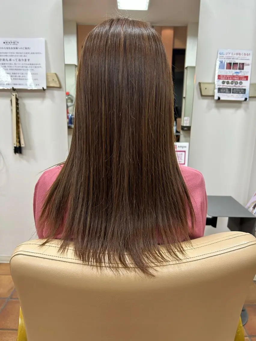 カット＋カラー＋トリートメントの写真