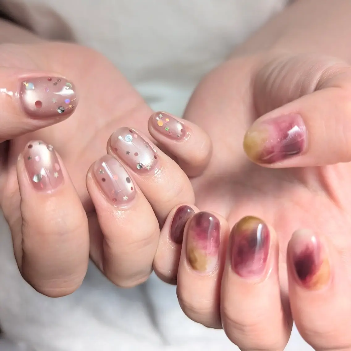 ネイル 持ち込み ハンドネイル Ameri/ nail salonのネイルデザイン