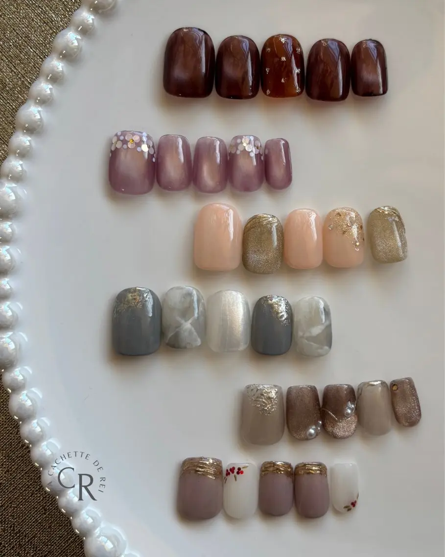 ネイル 春ネイル ラカシェットデ レイのネイルデザイン