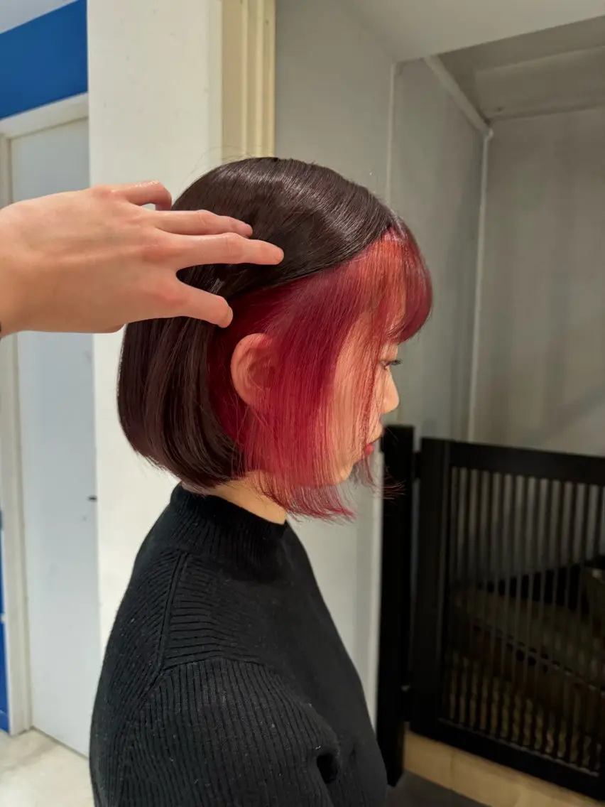 ショート カラー 🧸艶髪ハイトーン 🍪chan🍯のヘアスタイル