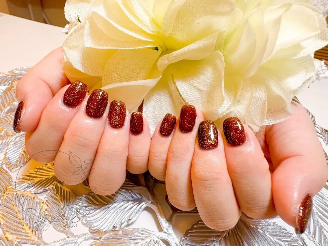 ネイル ワンカラーネイル ハンドネイル Nail salon &M.のネイルデザイン