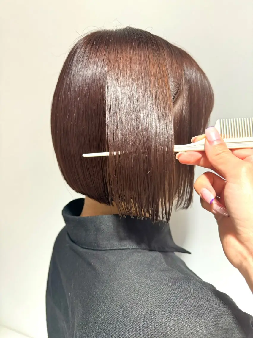 ショート カット ヘアカラー トリートメント 小谷野 真優のヘアスタイル