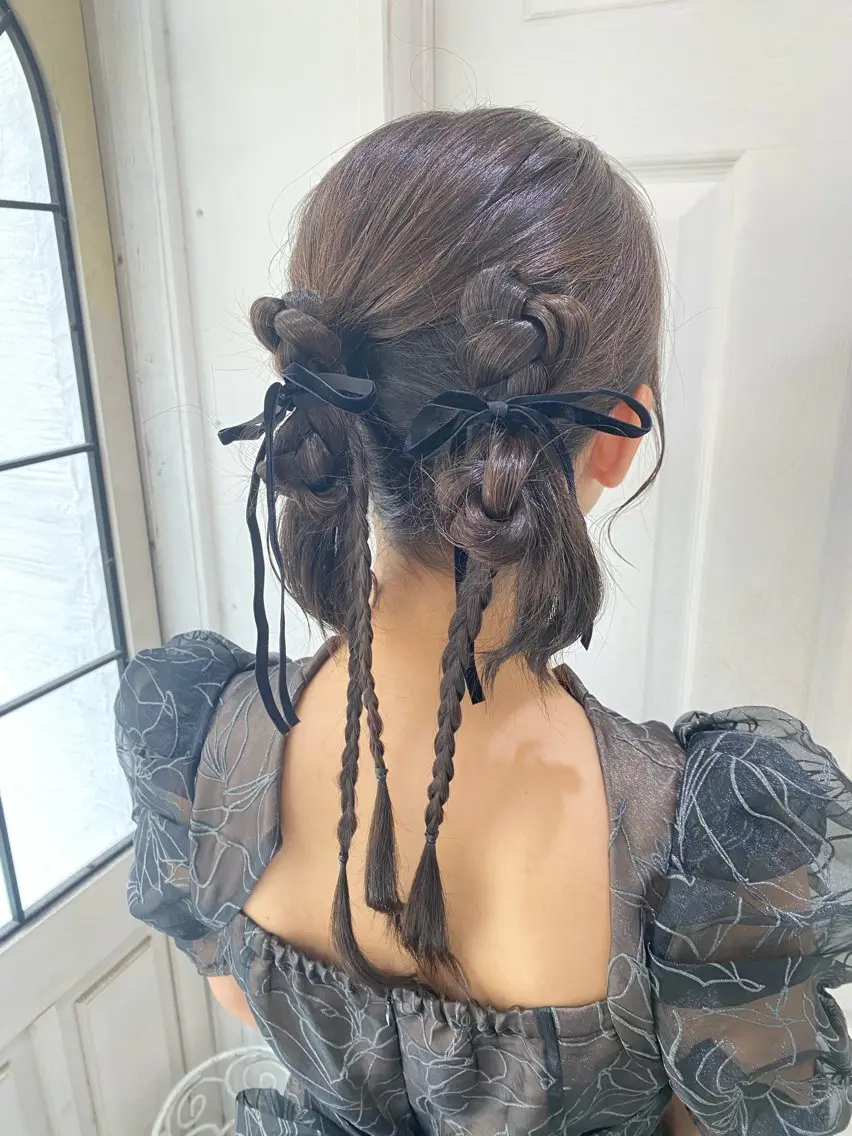 ヘアアレンジ uros.中目黒 moekaのヘアスタイル