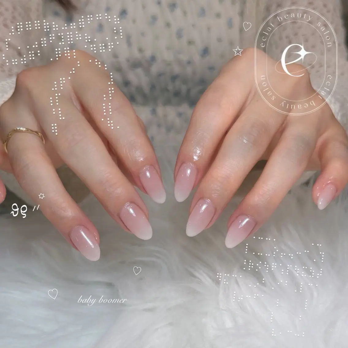 ネイル ハンドネイル eclat Kaedeのネイルデザイン