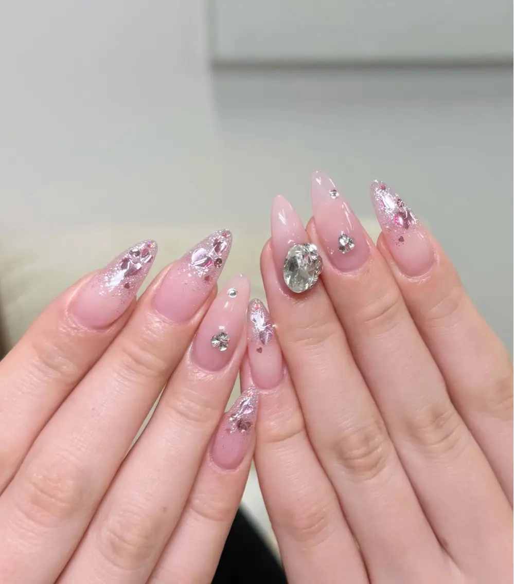 ネイル ハート ハンドネイル FLYNail 梅田店のネイルデザイン