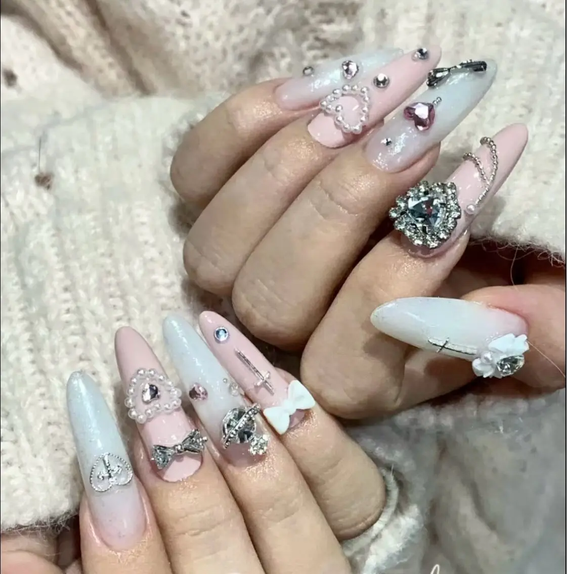 ネイル アートネイル チークネイル 長さ出し フットネイル ジェルネイル For you. Nail Salonのネイルデザイン