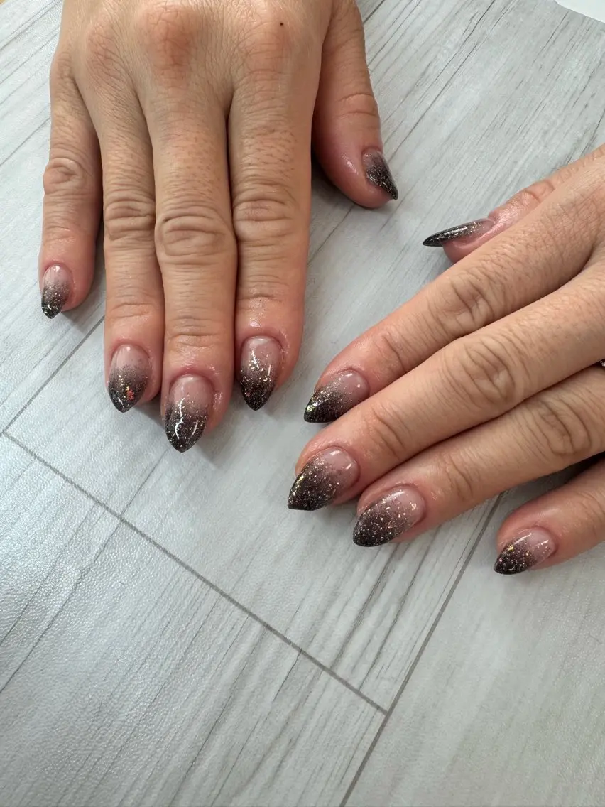 ネイル フラッシュネイル グラデーション ハンドネイル N.plus NaiLのネイルデザイン