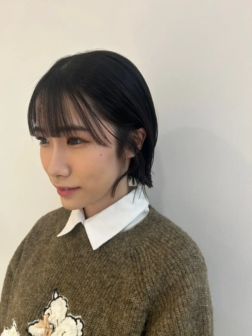 ショート ボブ 顔周りカット 立川/似合わせ× 垢抜け/ kiaraのヘアスタイル