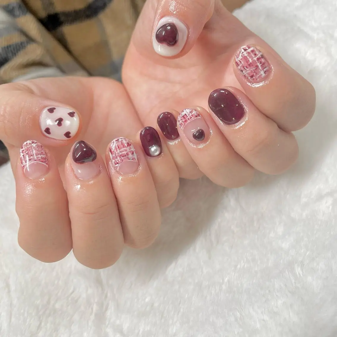 ネイル ジェルネイル ハート J terrace Nailのネイルデザイン