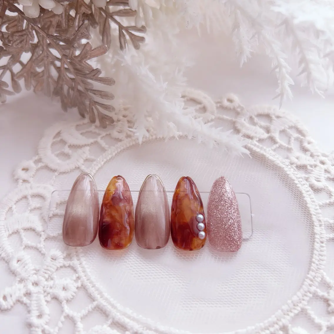 ネイル ハンドネイル nail salon pearのネイルデザイン