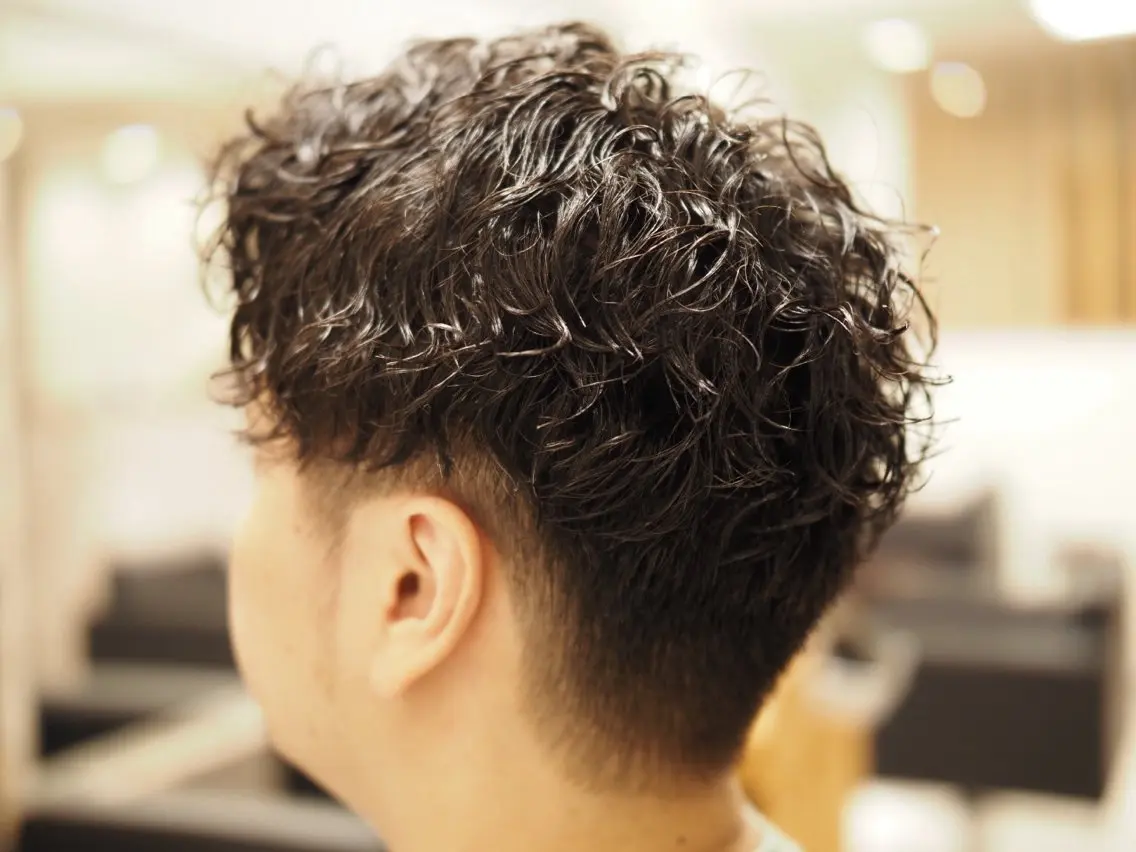 パーマ メンズ カット パーマ メンズ特化/パーマ/ フェードWATARUのヘアスタイル